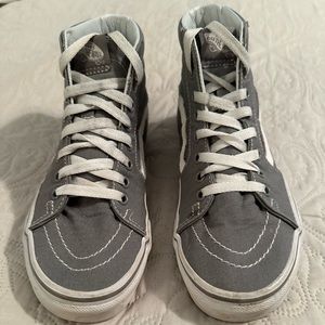Vans - Unisex grey hi top shoe